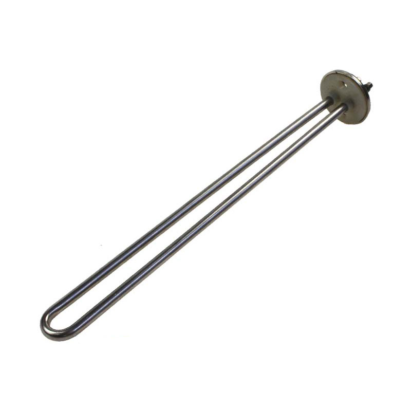 FP-402 Israel SUS304 Elemento calefactor de brida en forma de U de acero inoxidable para calentador de agua